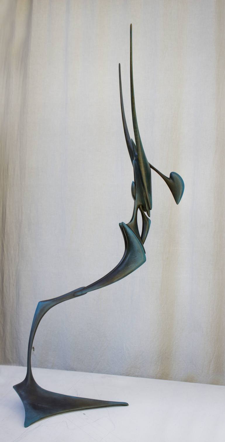 Original Abstract Body Sculpture by Roberto Yonkov