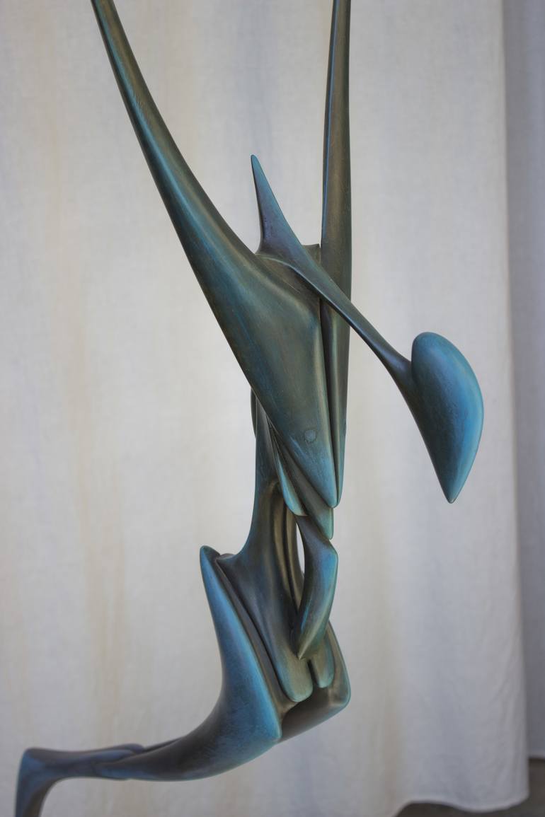 Original Abstract Body Sculpture by Roberto Yonkov
