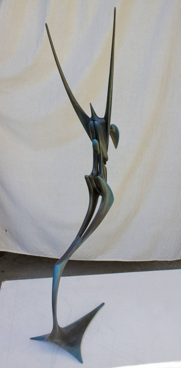 Original Abstract Body Sculpture by Roberto Yonkov