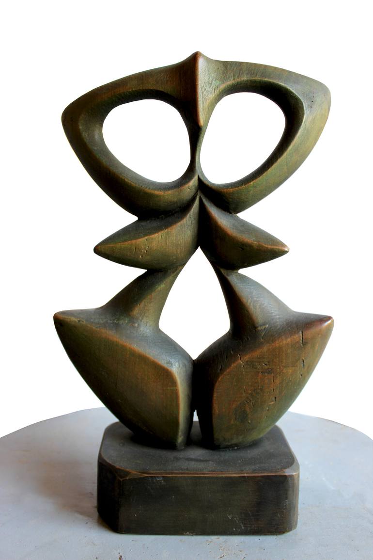 Original Abstract Sculpture by Roberto Yonkov