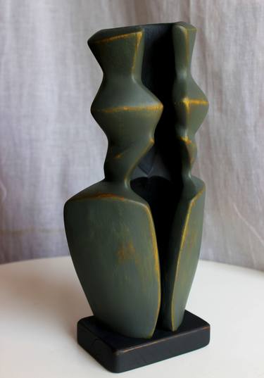 Original Abstract Body Sculpture by Roberto Yonkov