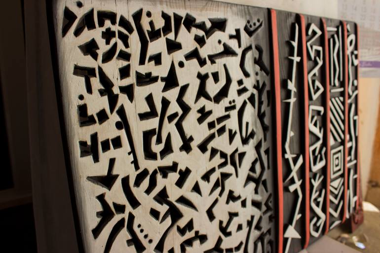 Original Figurative Abstract Sculpture by Roberto Yonkov