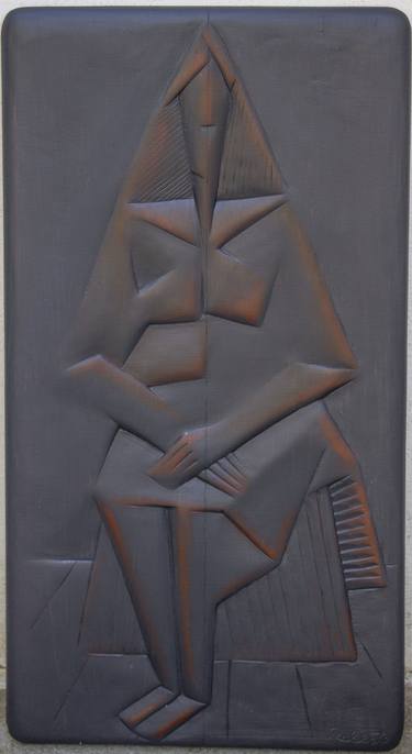 Original Abstract Sculpture by Roberto Yonkov