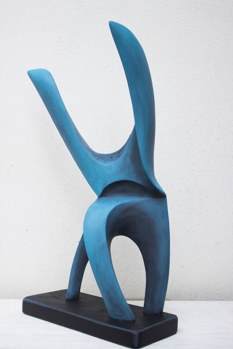 Original Abstract Sculpture by Roberto Yonkov