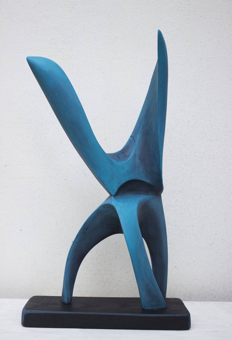 Original Figurative Abstract Sculpture by Roberto Yonkov