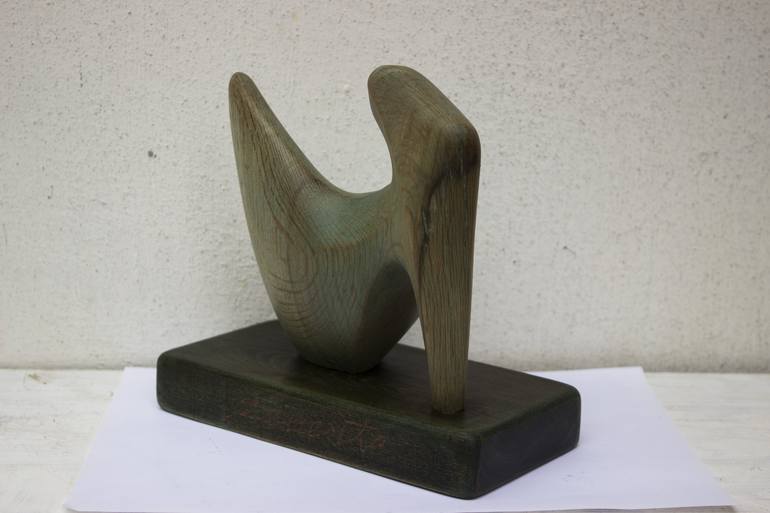 Original Figurative Abstract Sculpture by Roberto Yonkov