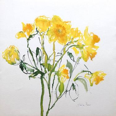 Original Floral Paintings by Sheila Posner