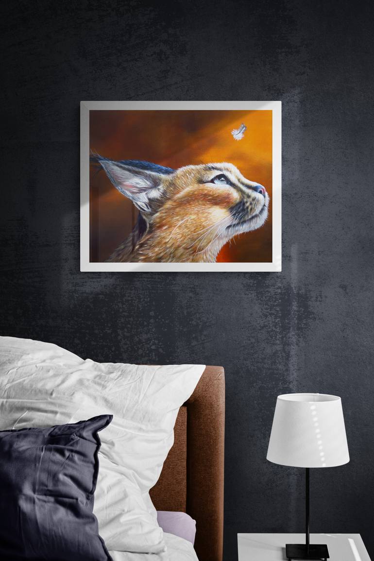 Original Fine Art Animal Painting by Nanda Hoep