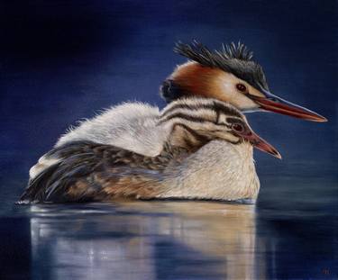 Print of Fine Art Animal Paintings by Nanda Hoep