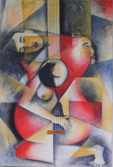 Original Music Paintings by Hali Marmol