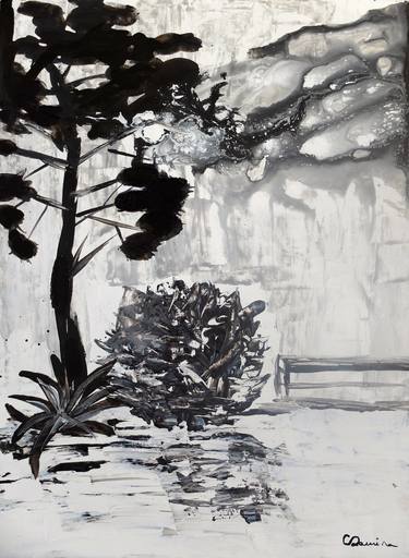 Print of Modern Tree Paintings by Cyrielle Deweine