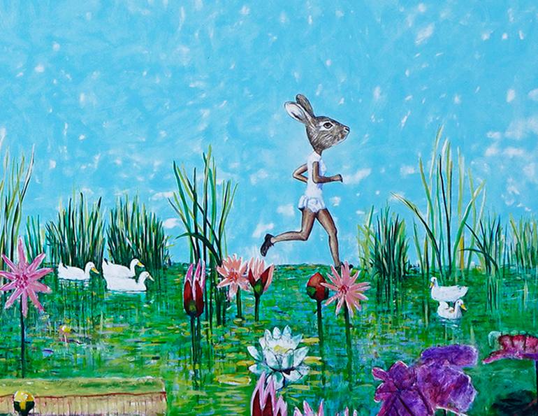 Original Contemporary Animal Painting by Julio Fierro