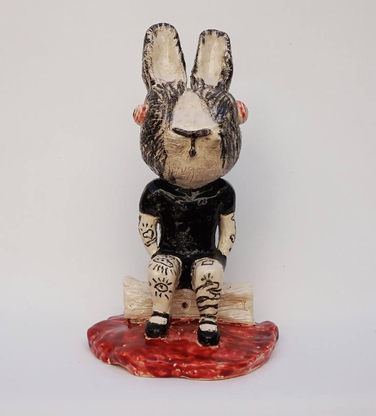 Original Expressionism Animal Sculpture by Julio Fierro