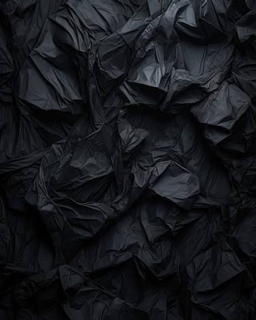 black abstract 2D wall art thumb