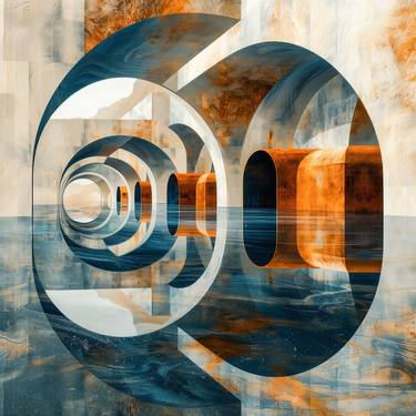 Original Abstract Expressionism Abstract Digital by ANDREA PALLANG