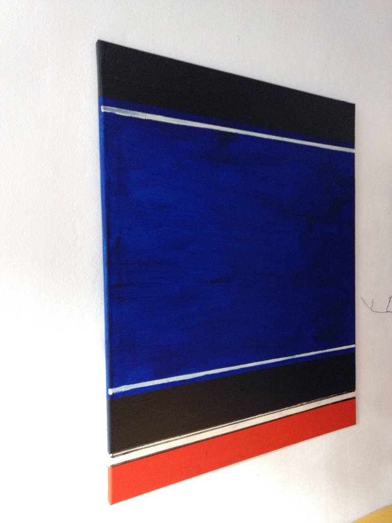 Original Abstract Geometric Painting by ANDREA PALLANG