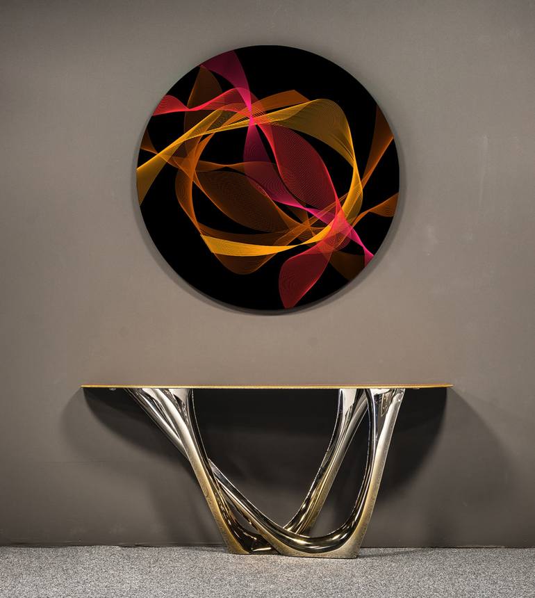 Original Abstract Sculpture by ANDREA PALLANG