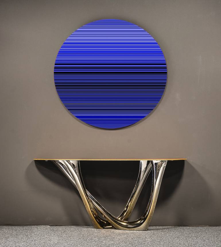 Original Abstract Geometric Sculpture by ANDREA PALLANG