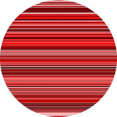 red linear WALL ART thumb