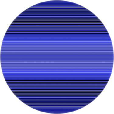 Bauhaus / blue moon/ WALL ART thumb