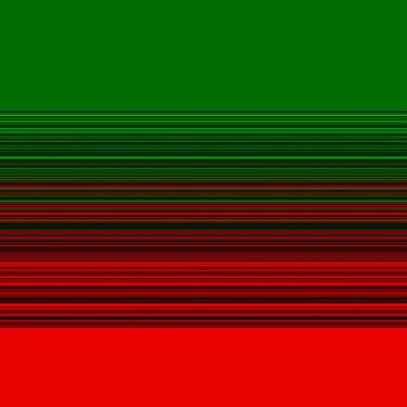 after Rothko- red & green abstract thumb