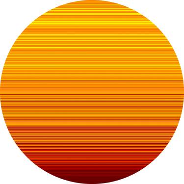 sunset, gold, light, lines  WALL ART thumb