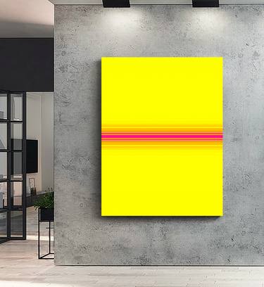 after Rothko- red & yellow lines ABSTRACT thumb