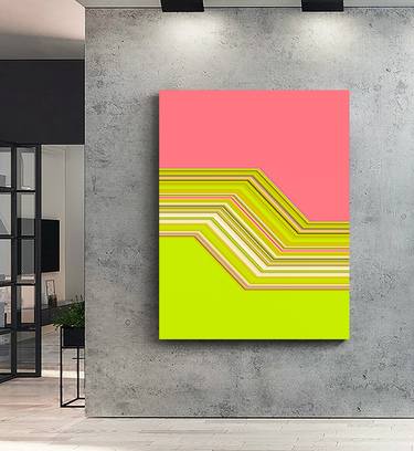 Original Geometric Paintings by ANDREA PALLANG