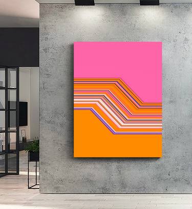 Original Geometric Paintings by ANDREA PALLANG