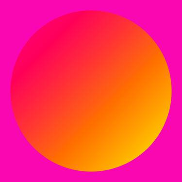 orange sun abstract thumb
