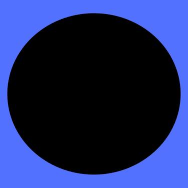black dot abstract image