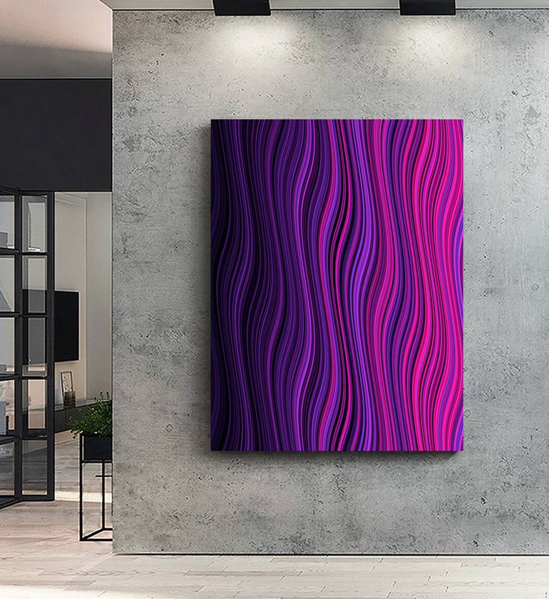 Original Minimalism Abstract Painting by Andrea Pallang