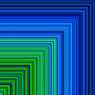 blue neon abstract lines thumb