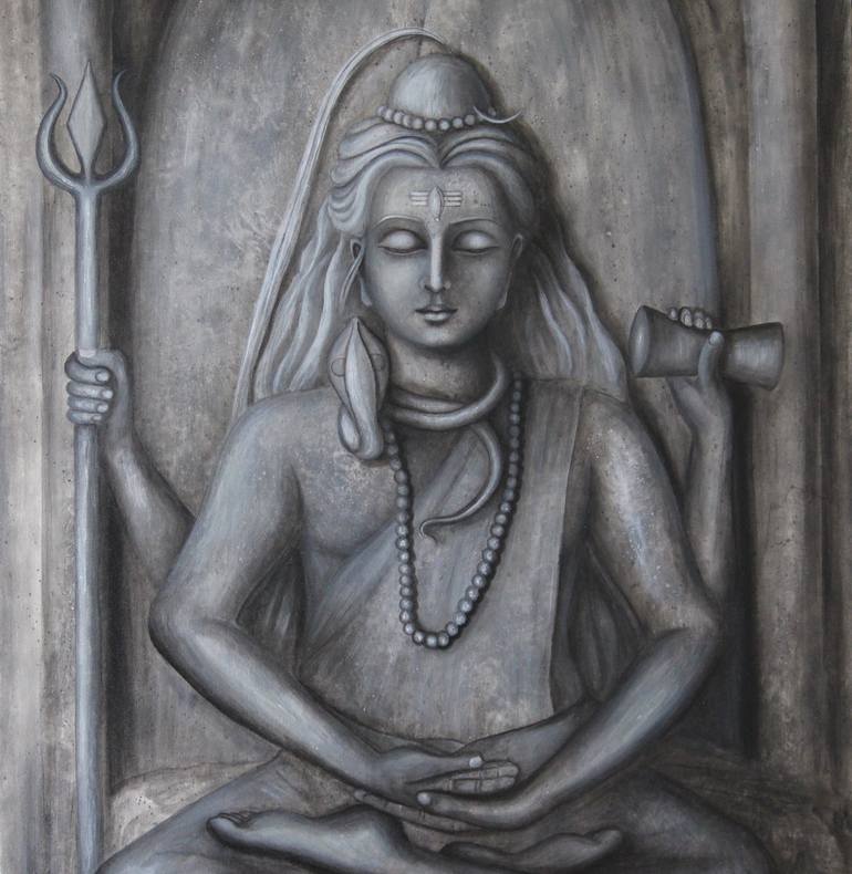 Original Religious Painting by Goutami Mishra