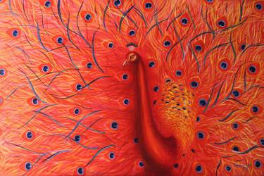 Original Abstract Animal Paintings by Goutami Mishra