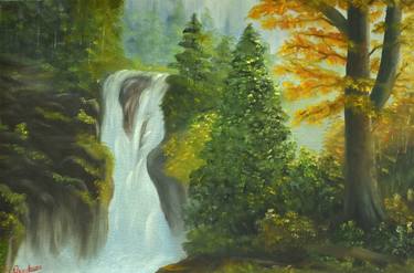 Original Impressionism Landscape Paintings by Goutami Mishra