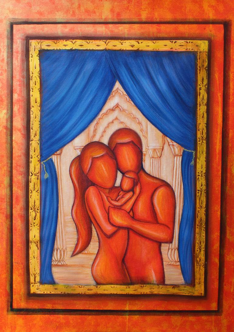 Original Abstract Painting by Goutami Mishra