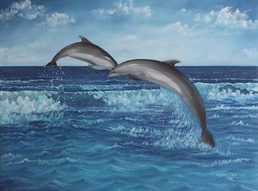 Original Fine Art Seascape Paintings by Goutami Mishra