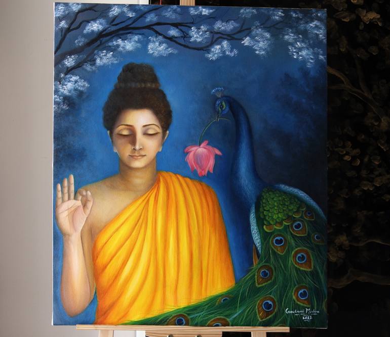 Original Religious Painting by Goutami Mishra