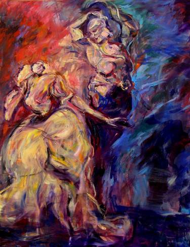 Original Performing Arts Painting by Jacqueline Jolles