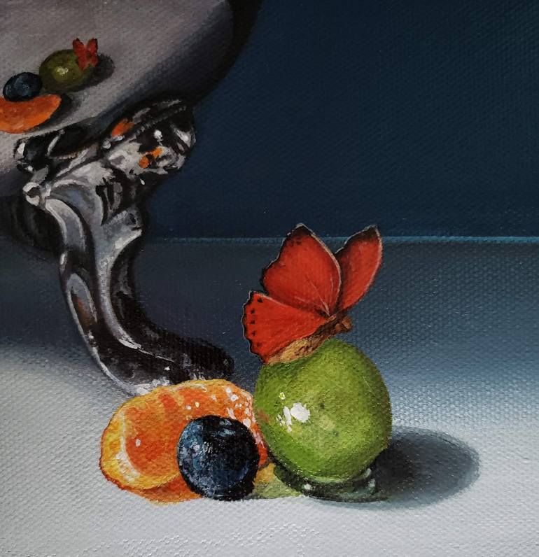 Original realism Still Life Painting by Katie Koenig