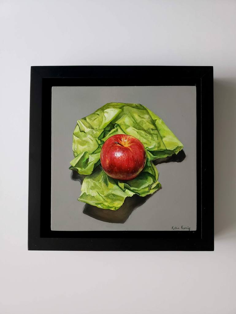 Original Realism Food Painting by Katie Koenig