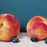 Peaches and Blueberries by Katie Koenig