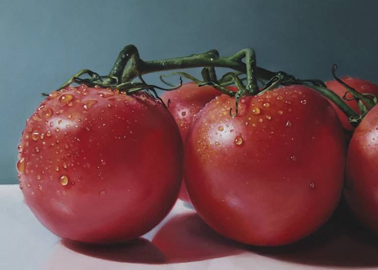 Original Realism Food Painting by Katie Koenig