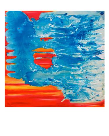 Print of Abstract Expressionism Seascape Paintings by Jez Sugars