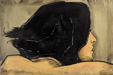 Original Modernism People Paintings by Erekle Kiparoidze