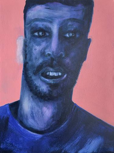 Original Portraiture Men Paintings by JAN ZIEGLER