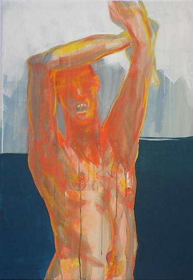 Original Expressionism Erotic Paintings by JAN ZIEGLER