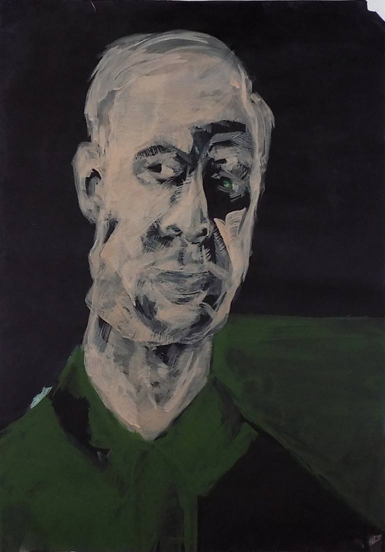 night portrait Painting by JAN ZIEGLER | Saatchi Art