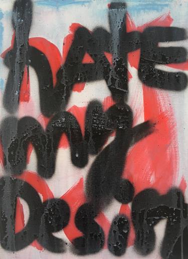 Original Abstract Graffiti Paintings by JAN ZIEGLER